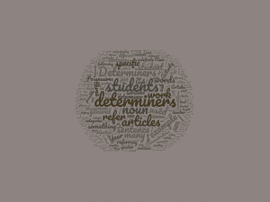 determiners
