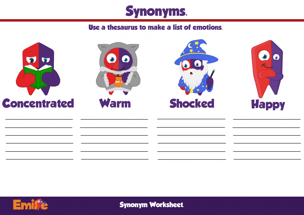 Teach Synonyms Fun Activities With 150 Synonyms And 600 Examples