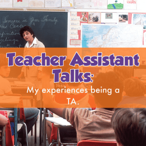 teacher assistant