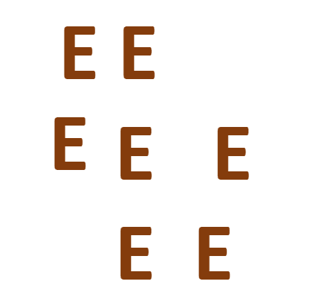 Brown E's